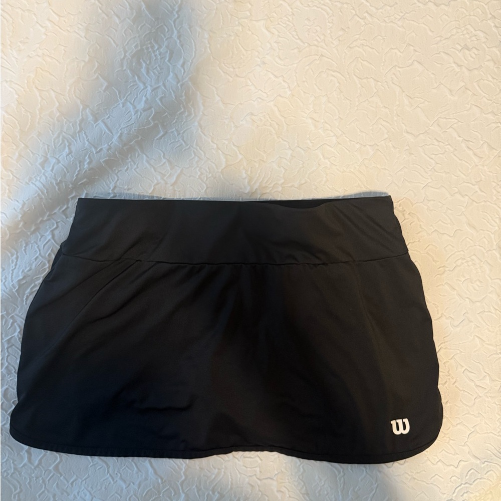 Wilson Black Tennis Skirt